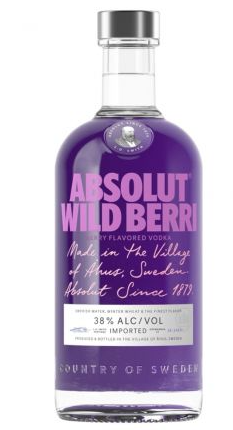 Vodka Absolut Wild Berry