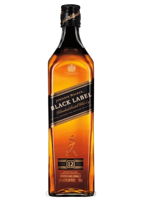 Johnnie Walker Black Label x .75 lt